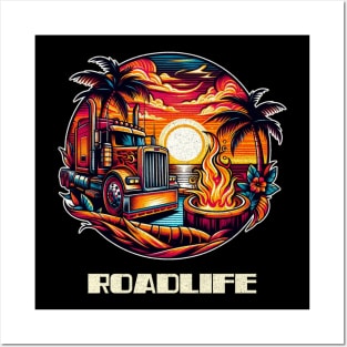 Tropical roadlife Posters and Art